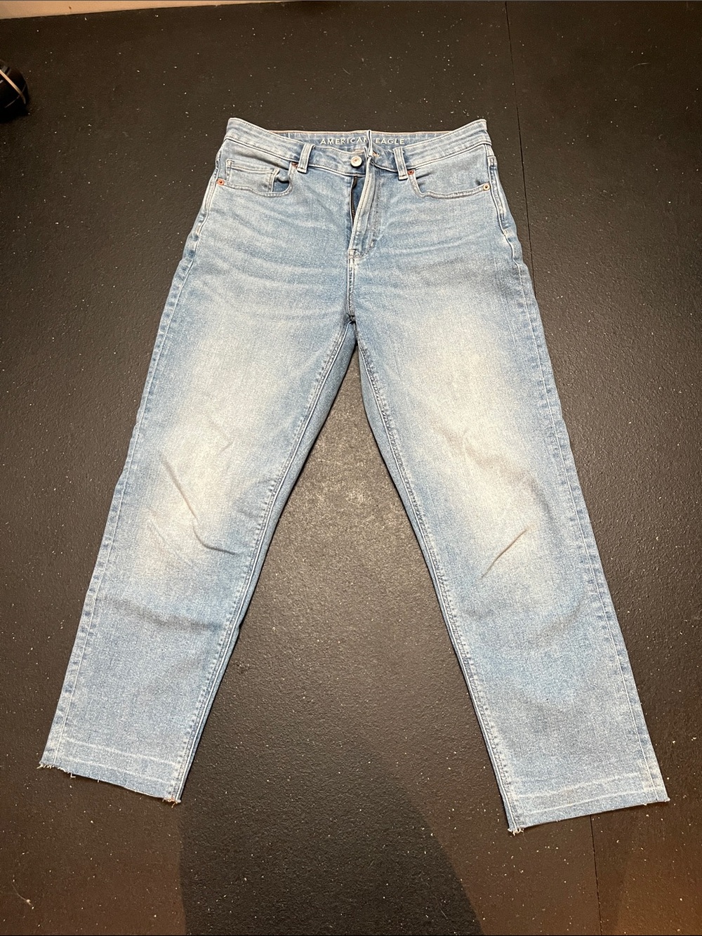 American Eagle Outfitters Light Blue Mom Jeans